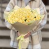 51 пионовидная лимонная роза Баттеркап 40 см